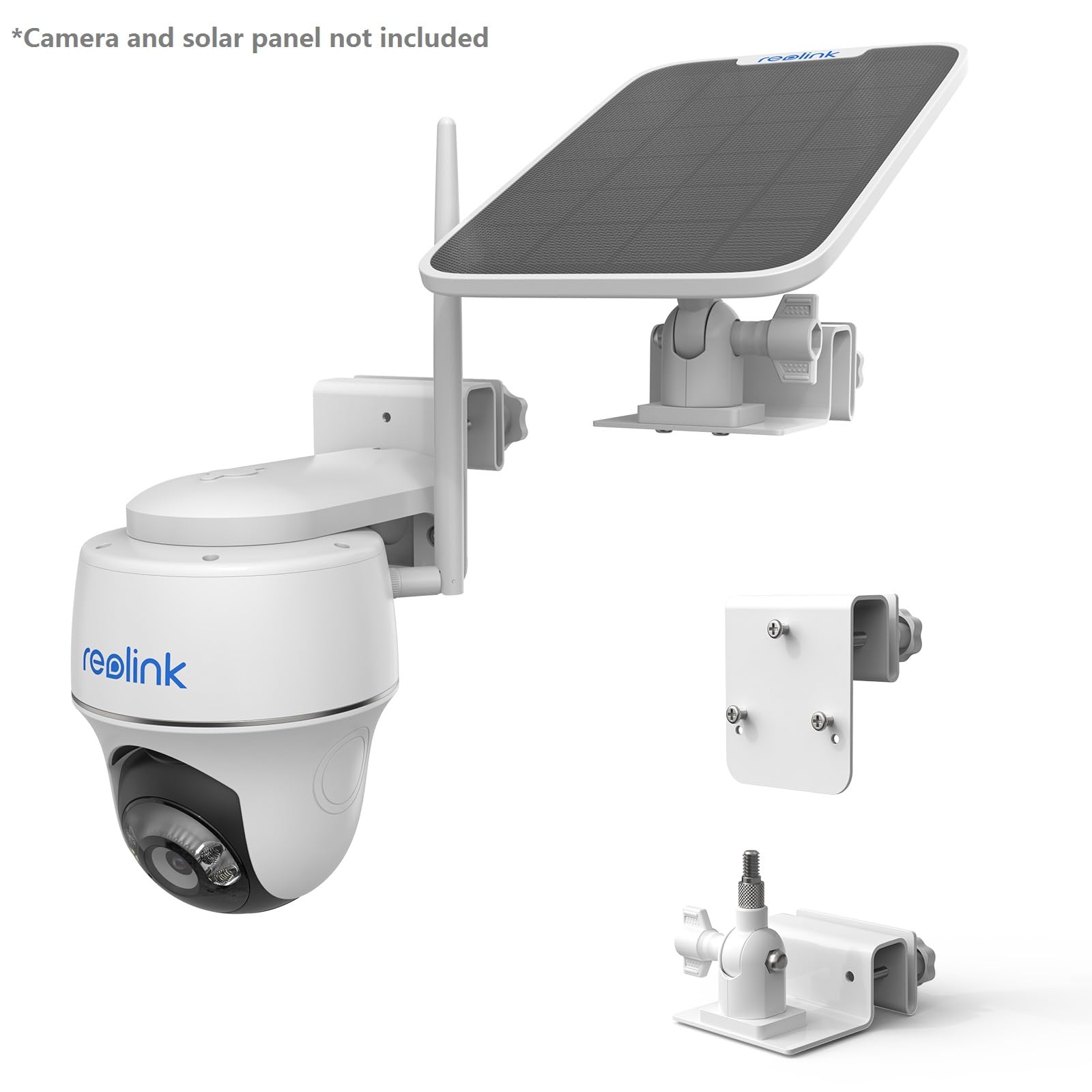 Amazon.co.jp: Reolink Argus PTカメラとソーラーパネル用雨樋マウント